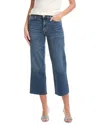 7 For All Mankind Alexa Beida Cropped Trouser Jean In Blue