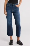 7 For All Mankind Alexa Kaia Cropped Jean In Freesia W/cut Hem