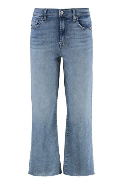 7 For All Mankind Alexa Cropped Jeans