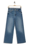 7 For All Mankind Alexa Cut Hem Cropped Jeans In Felicity