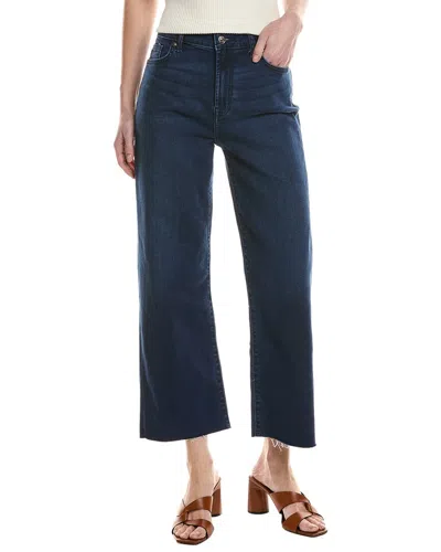 7 For All Mankind Alexa Dark Blue Cropped Jean