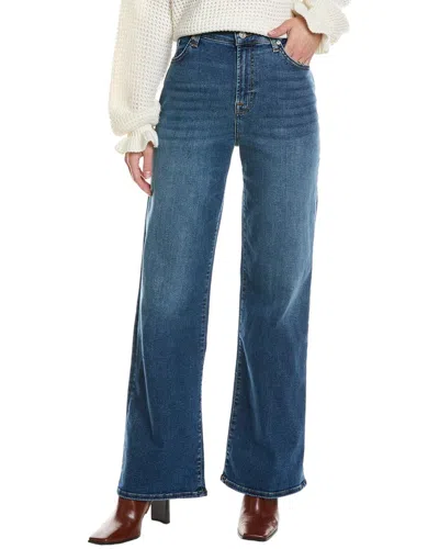 7 For All Mankind Alexa Fawn Wide Leg Jean In Blue