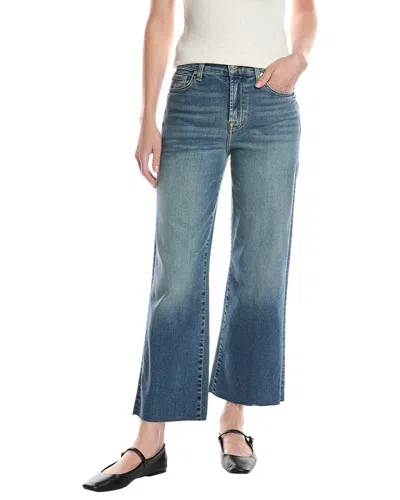 7 For All Mankind Alexa Felicity Cropped Jean In Blue