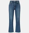 7 For All Mankind Alexa High-rise Cropped Straight Jeans
