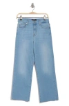 7 For All Mankind Alexa High Waist Crop Wide Leg Jeans In Sirte