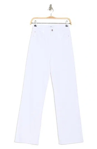 7 For All Mankind Alexa High Waist Straight Leg Jeans In Casablanca