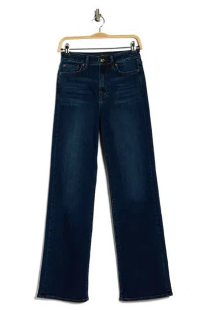 7 For All Mankind Alexa High Waist Wide Leg Jeans In Blue
