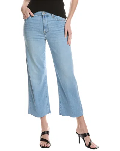 7 For All Mankind Alexa Sirte Cropped Jean In Blue