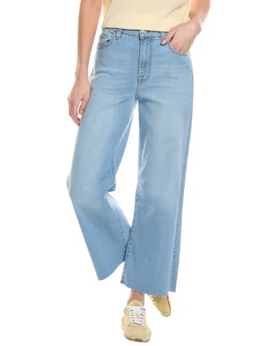 7 For All Mankind Alexa Sirte Cropped Jean In Multi