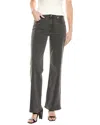 7 For All Mankind Alexa Washed Black Trouser Jean In Black