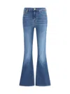 7 For All Mankind Ali Flare Jeans In Blue