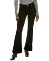 7 For All Mankind Ali High Waist Corduroy Trouser In Black