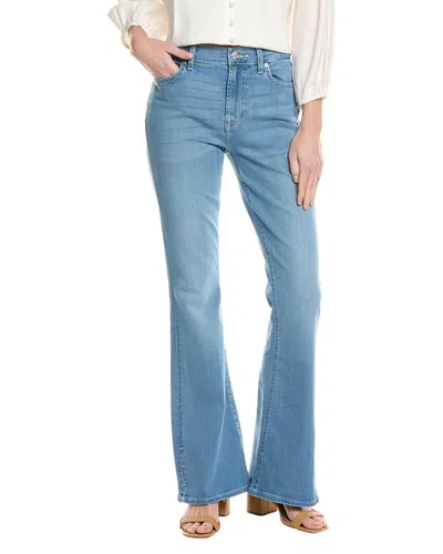 7 For All Mankind Ali High-waist Marrakech Classic Flare Jean In Blue