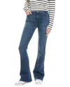 7 For All Mankind Ali High-waist Neptune Classic Flare Jean In Blue