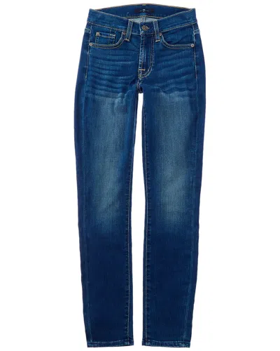 7 For All Mankind Ankle Gwenevere Jean In Blue
