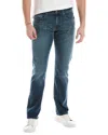 7 For All Mankind Austyn Squiggle Atlantic Slim Leg Jean In Blue