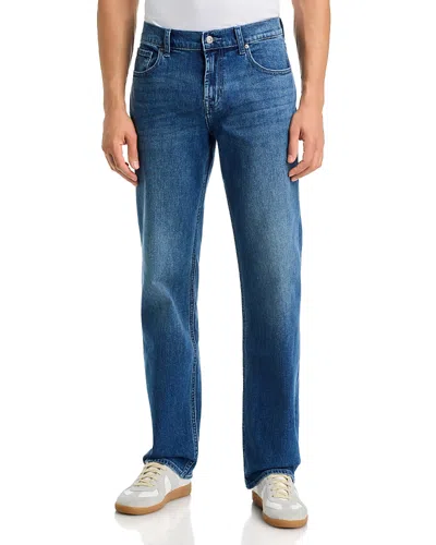 7 For All Mankind Austyn 33.5 Relaxed Fit Jeans In Ames In Blue