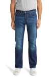 7 For All Mankind Ens Waking Hours Slimmy Brand-tab Straight-leg Slim-fit Stretch-denim Blend Jeans In Ironwood