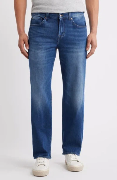 7 For All Mankind Austyn Relaxed Straight Leg Jeans In Blue