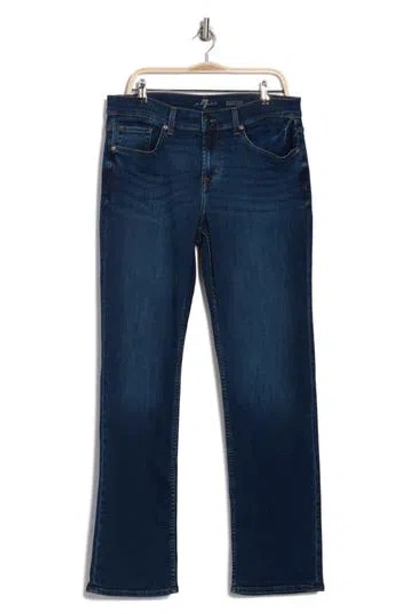 7 For All Mankind Austyn Squiggle Stretch Straight Leg Jeans In Sidi