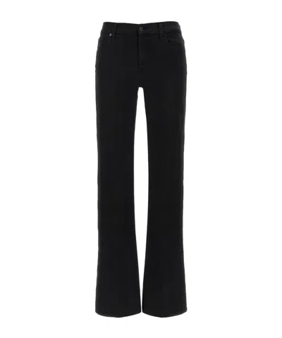 7 For All Mankind B(air) Bootcut Trousers In Black