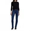 7 For All Mankind B(air) Kimmie Straight In Rinsed Indigo In Multi