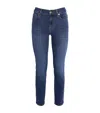 7 For All Mankind Bair Roxanne Slim Jeans In Blue