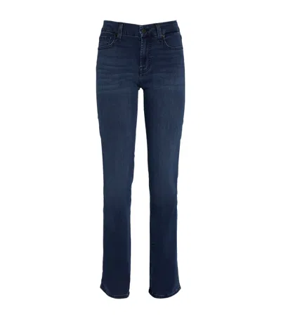 7 For All Mankind Bair The Straight Jeans In Blue