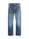 7 For All Mankind Bakersfield Modern Straight Jeans In Blue