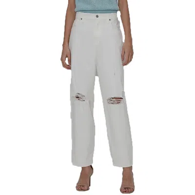 7 For All Mankind Balloon Womens Destroyed Denim Ankle Jeans