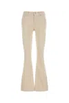7 For All Mankind Corduroy Pant Sand Flared Leg In Brown