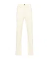 7 For All Mankind Belt-loop Casual Pants In White