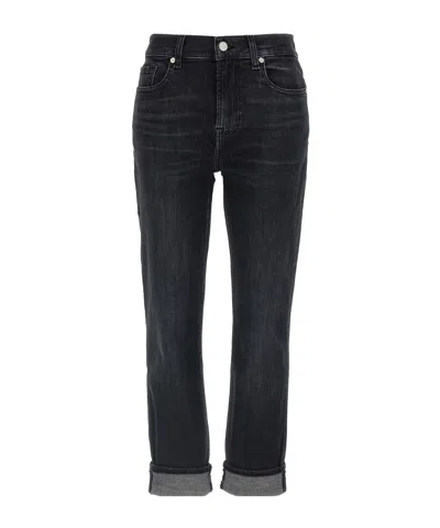 7 FOR ALL MANKIND BELT LOOP DENIM TROUSERS