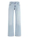 7 For All Mankind Belt-loop Five-pocket Jeans In Blue
