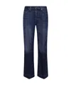 7 For All Mankind Belt-loop Jeans In Black