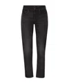 7 For All Mankind Belt Loop Jeans In Black