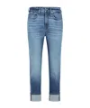 7 For All Mankind Belt-loop Jeans In Blue