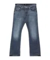 7 For All Mankind Belt-loop Jeans In Blue