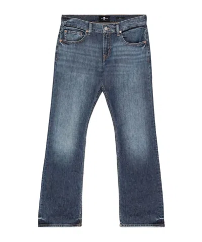 7 For All Mankind Belt-loop Jeans In Blue