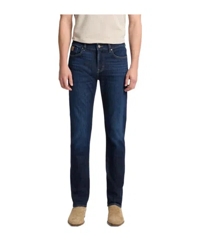 7 For All Mankind Belt-loop Jeans In Blue