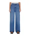 7 For All Mankind Belt-loop Jeans In Blue