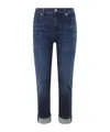 7 For All Mankind Relaxed Skinny' Jeans In Blue