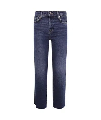 7 For All Mankind Belt-loop Jeans In Blue