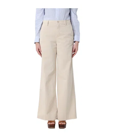 7 For All Mankind Belt Loop Jeans In Neutral