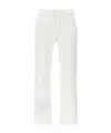 7 For All Mankind Jeans Affusolato Calie Alla Caviglia In White