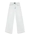7 For All Mankind Belt Loop Jeans In White