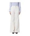 7 For All Mankind Ultra High Rise Jo Jean In Soleil In White