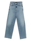 7 For All Mankind Belt-loops Jeans In Blue