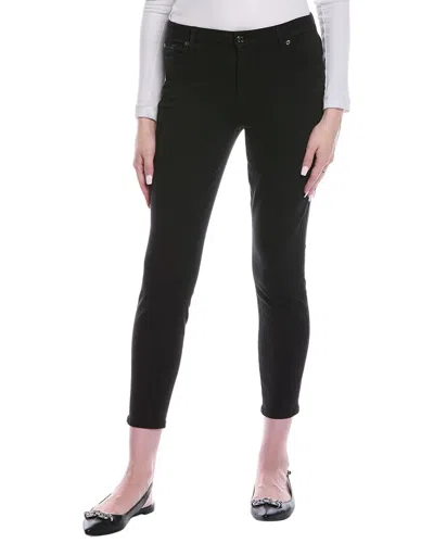 7 For All Mankind Ankle Skinny Jeans In Black