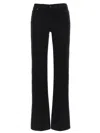 7 For All Mankind Flared Jeans With Pockets And Loops In Black